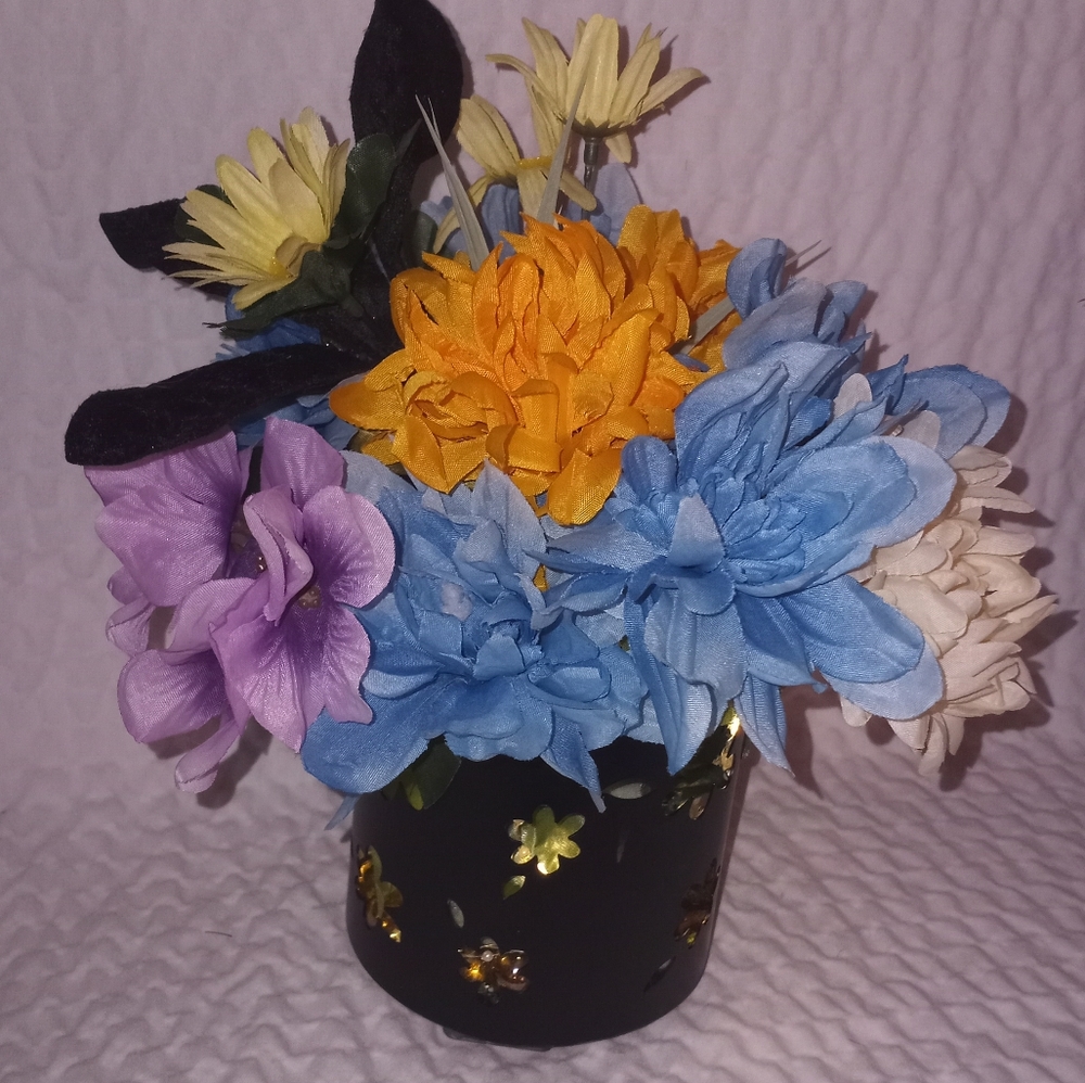 Artificial flower arrangements